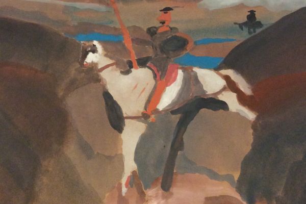 Don Quixote (after Daumier)